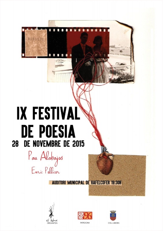 Vine avui al IX Festival de Poesia de Rafelcofer