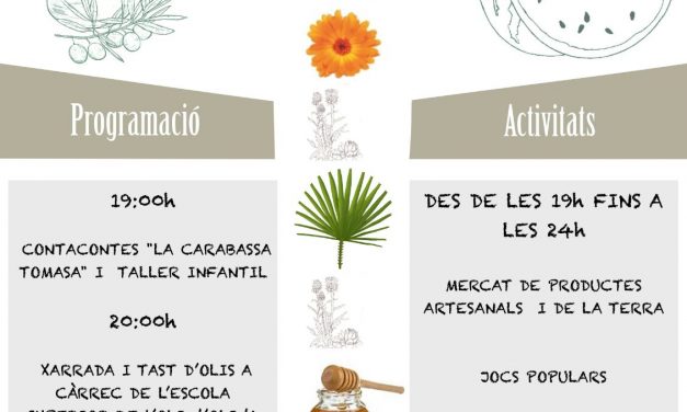 Vine a la Fira de la Terra de Barx (diumenge, 23 de juliol, a partir de les 19.00 h i fins a la mitjanit)