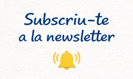 Estigues al dia amb la newsletter de Saforíssims
