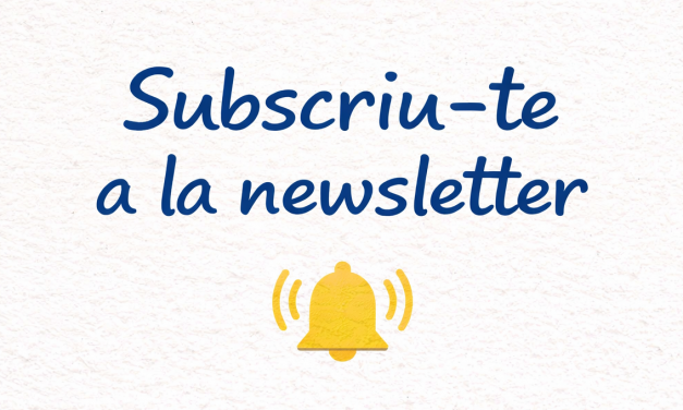 Estigues al dia amb la newsletter de Saforíssims