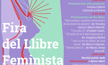 ACTIVITATS CULTURALS DE LA FIRA DEL LLIBRE FEMINISTA A GANDIA